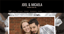 Desktop Screenshot of joelandmicaela.com